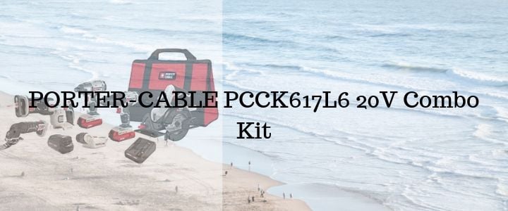 PORTER-CABLE PCCK617L6 20V Combo Kit